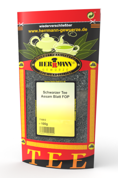 Schwarzer Tee Assam Blatt FOP