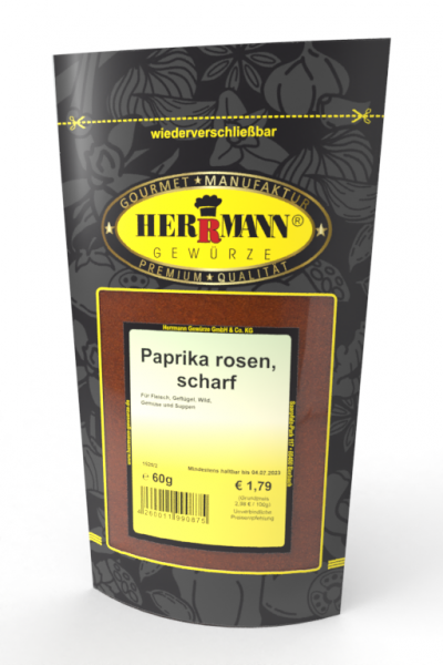 Paprika rosen, scharf