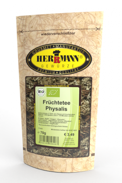 Früchtetee Physalis (BIO)