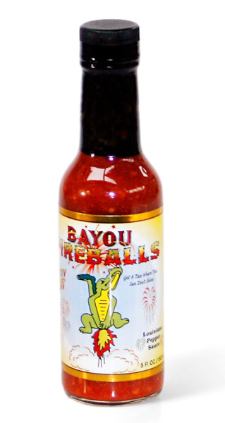 Bayou Fireballs Hot Sauce