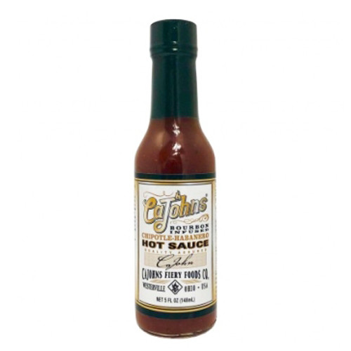 Cajohns Black Chipotle Habanero Hot Sauce