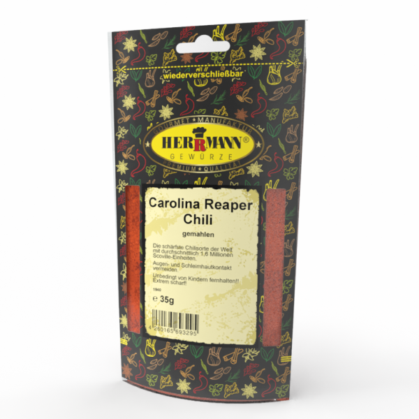 Carolina Reaper Chili gemahlen