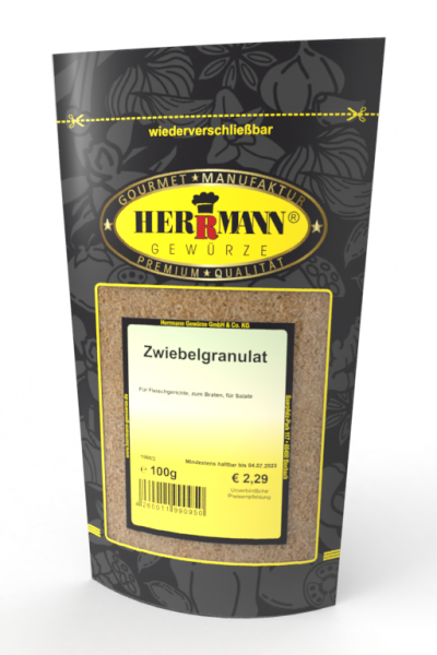 Zwiebelgranulat