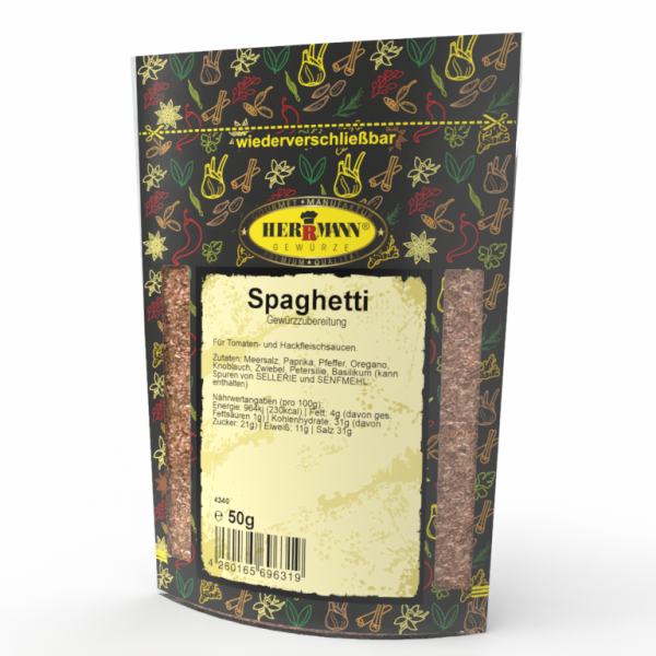 Spaghetti-Gewürz