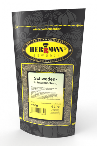 Schwedenkräuter zum Ansetzen mit Korn