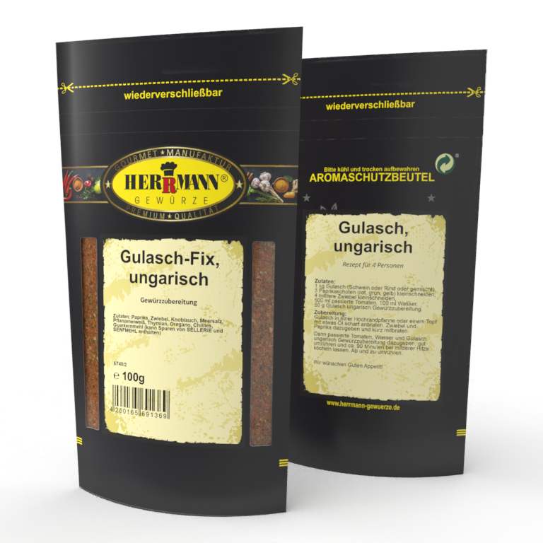Gulasch, ungarisch Gewürzzubereitung | Herrmanngewuerze