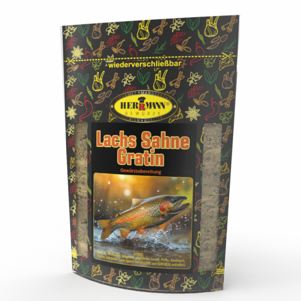 Lachs-Sahne-Gratin