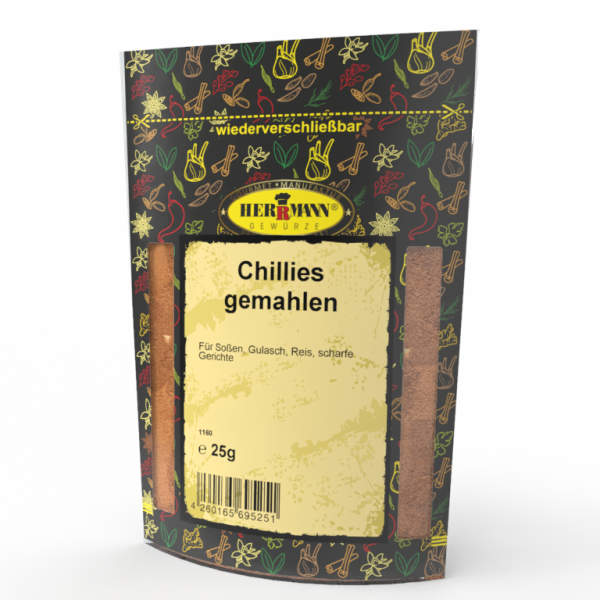 Chillies gemahlen