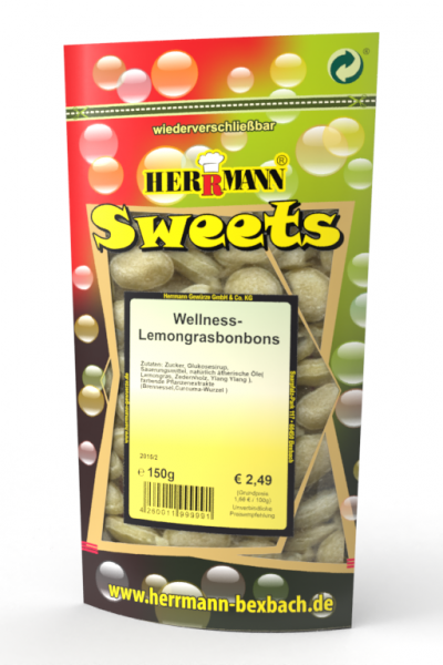 Wellness Lemongras Bonbons