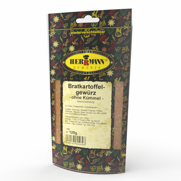Bratkartoffel-Gewürz, ohne Kümmel