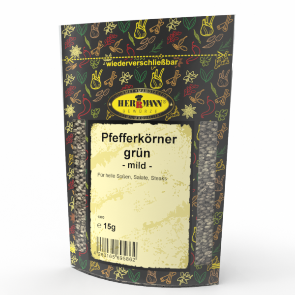 Pfefferkörner grün, mild