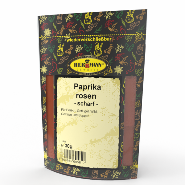 Paprika rosen, scharf
