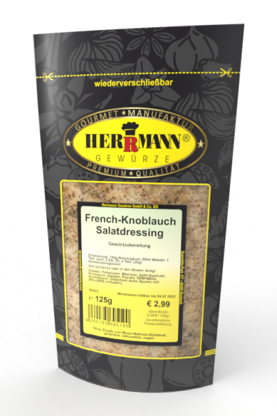 French-Knoblauch Salatdressing