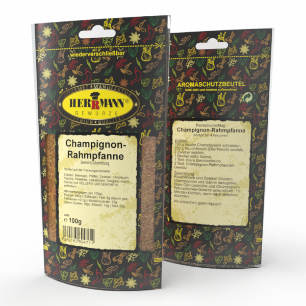 Champignon-Rahmpfanne