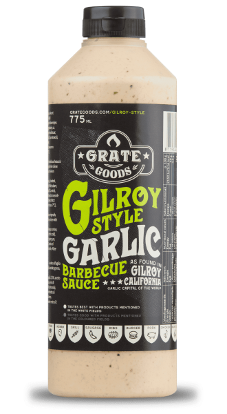 Gilroy Sytle Garlic Barbecue Sauce