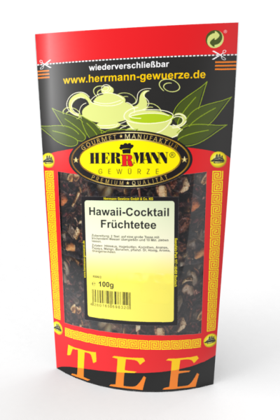 Hawaii-Cocktail Früchtetee