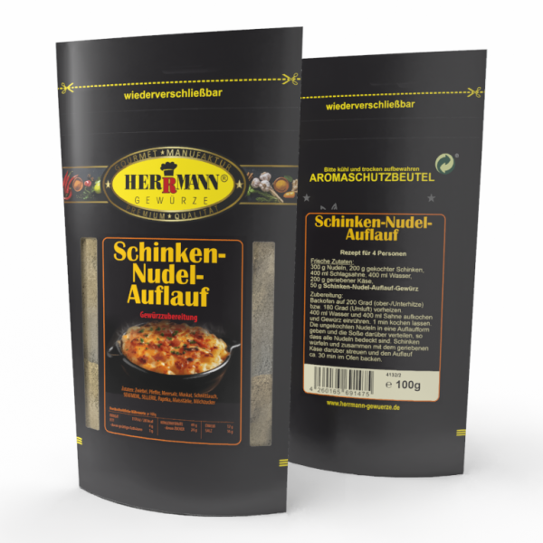 Schinken-Nudel-Auflauf