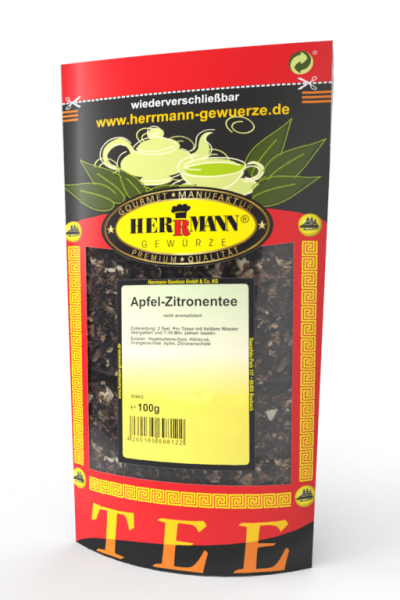 Apfel-Zitronentee