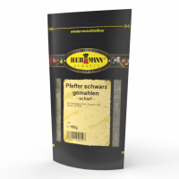 Pfeffer schwarz gemahlen, scharf Pfeffer schwarz gemahlen, scharf