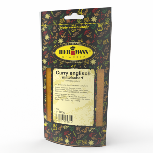 Curry englisch, mittelscharf